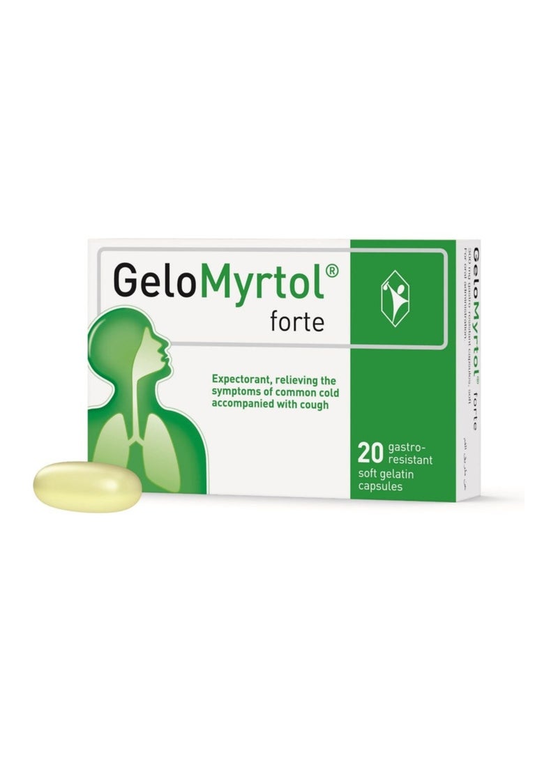 Gelo Myrtol Forte Capsules, 20 Capsules - Image 2