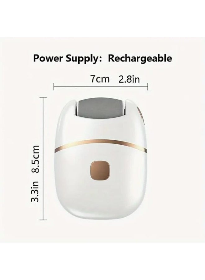 مبرد قدم كهربائي قابل لاعادة الشحن لازالة البشرة الجافة والصلبة وسرعتين للعناية بالقدم - Image 2