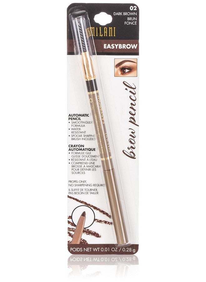 MILANI Easy Brow Automatic Pencil 02 Dark Brown - Image 1