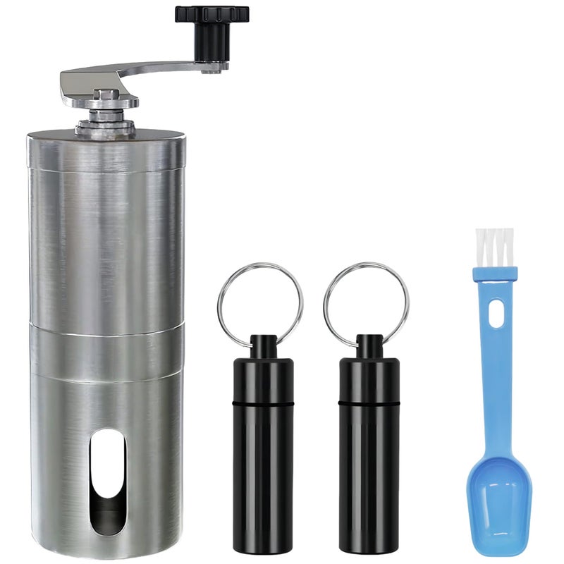 Home Goods Pill Crusher Adjustable Grinder Stainless Steel Pill Grinder Large Capacity Pill Splitter Cuts Pills into Fine Powder Mills for Feeding Tube Pets Kids 13 pc