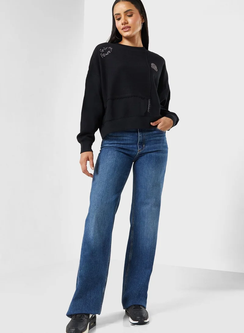 FINGERCROXX Logo Sweatshirt