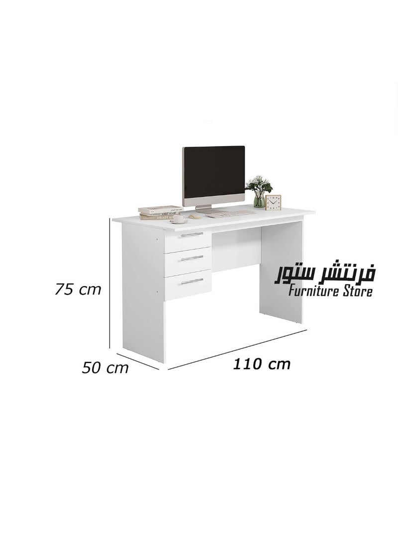 فرنتشر ستور مكتب مودرن ، ارتفاع 75 سم - عرض 110 سم - عمق 50 سم ، من فرنتشر ستور.  - Image 4
