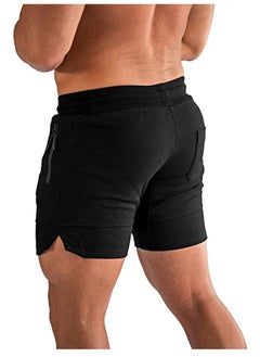 Men's Gym, Workout Shorts, Weightlifting, Squatting Short Fitted, Training Jogger with Pocket Quick Dry, Naturally breathable and Cool, Not Tight, Essential for Sports Fitness XXL