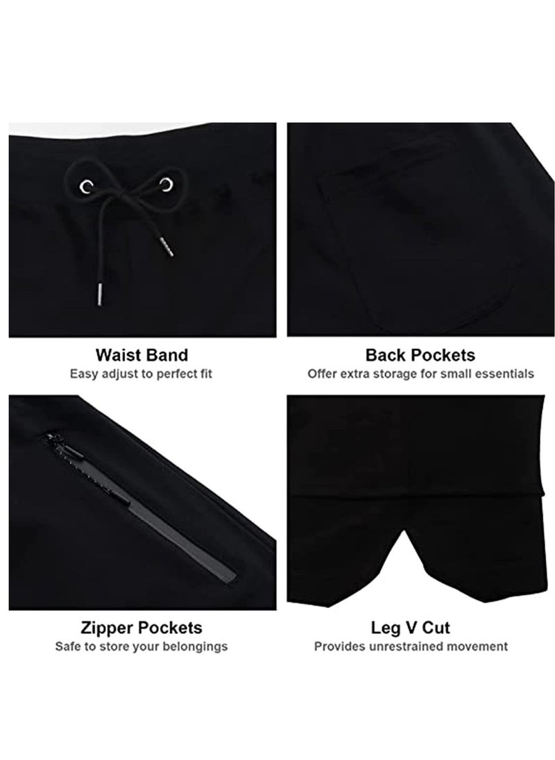 Y&D - Men's Gym, Workout Shorts, Weightlifting, Squatting Short Fitted, Training Jogger with Pocket Quick Dry, Naturally breathable and Cool, Not Tight, Essential for Sports Fitness XXL - Image 1