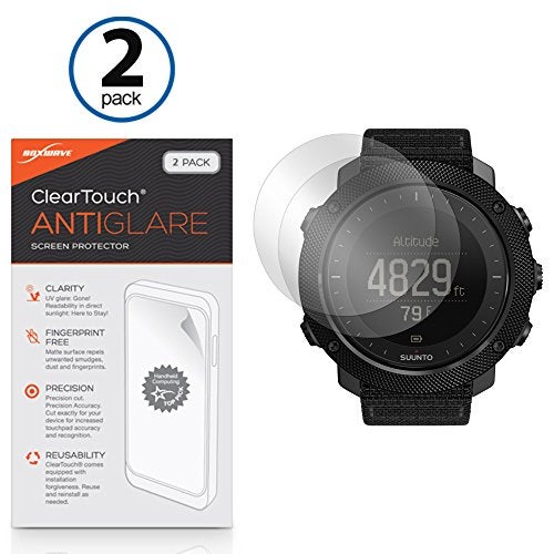 BoxWave Screen Protector Compatible with Suunto Traverse Alpha - ClearTouch Anti-Glare (2-Pack), Anti-Fingerprint Matte Film Skin for Suunto Traverse Alpha, Suunto Ambit2 R | Traverse Alpha - Image 2