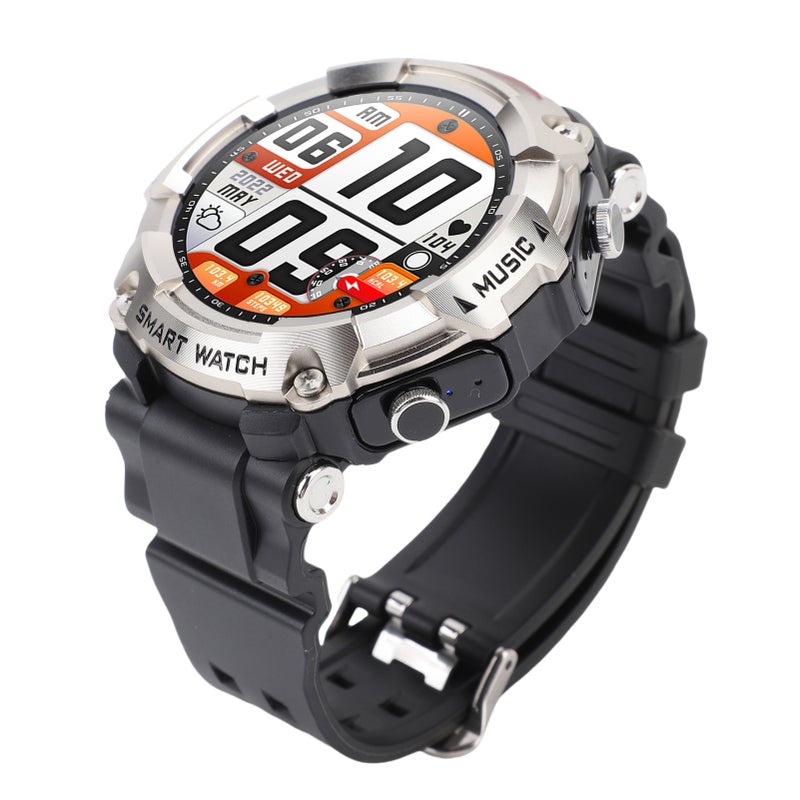 2 In 1 Smart Watch With Earbuds: 1.52 Inch HD Display, Smart Noise Reduction - 1GB Music Storage, Multifunctional Smartwatch for Outdoor Sports, Daily Use And Travelers - Image 3