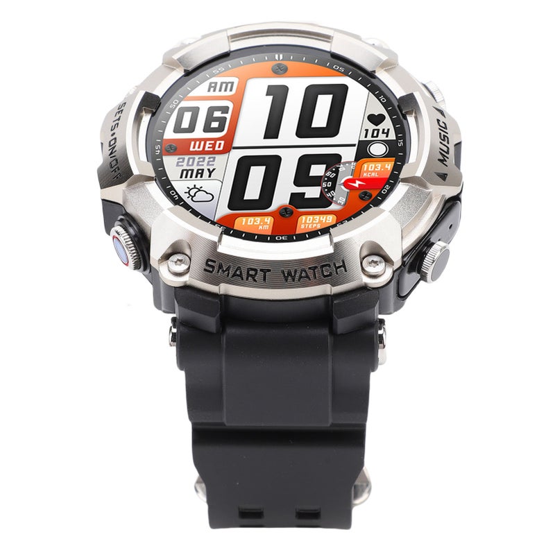 2 In 1 Smart Watch With Earbuds: 1.52 Inch HD Display, Smart Noise Reduction - 1GB Music Storage, Multifunctional Smartwatch for Outdoor Sports, Daily Use And Travelers - Image 4