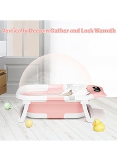 Baby Portable Foldable Bathtub, with Soft Cushion Water Plug And Anti Slip Support Legs,  No-Slip Hanging and Detachable Bathtub, for Newborns and Toddlers - pzsku/Z08B1E3E54D1511DC7141Z/45/_/1740627855/4b93d326-f1d6-4e42-ad8c-86e0851ec409