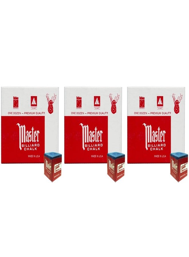 Masters Blue Chalk - 3 dozen
