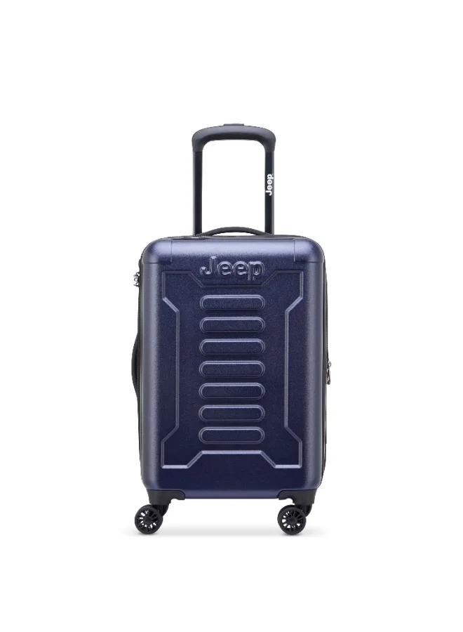 Jeep The Jeep JH004C Hardcase Expandable Spinner 4-Double wheel Luggage trolley suitcase 55/69/81cm Marine Navy
