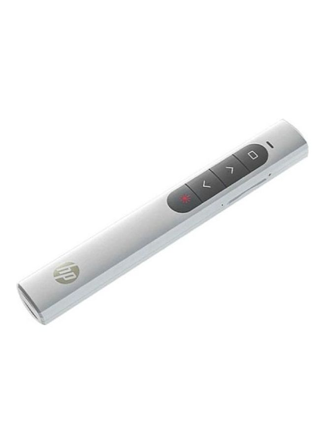 HP SS10 Wireless rechargeable Presentation Flip Pen Wireless Laser Presentation Control White - Image 1