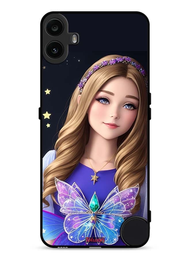 Tolwak Nothing CMF Phone 1 Protective Case Cover Cute Butterfly Girl - Image 1