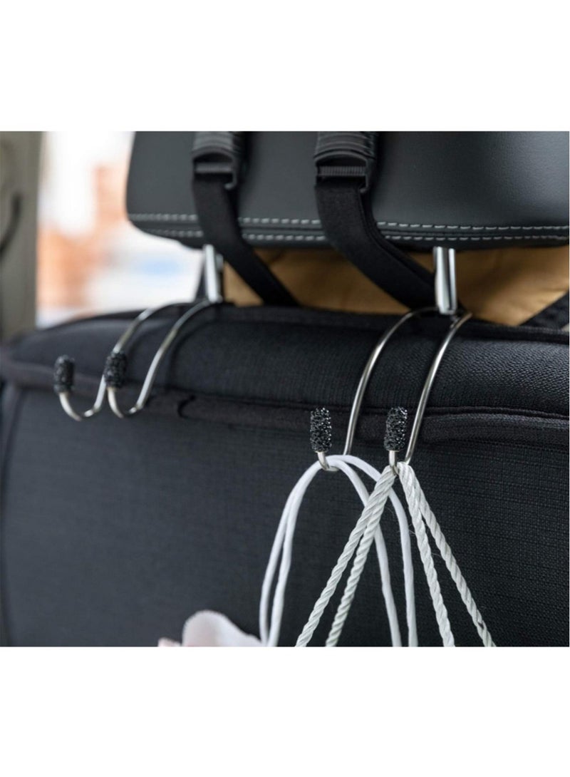 2 Pack Universal Organizer Car Headrest Hangers Hooks