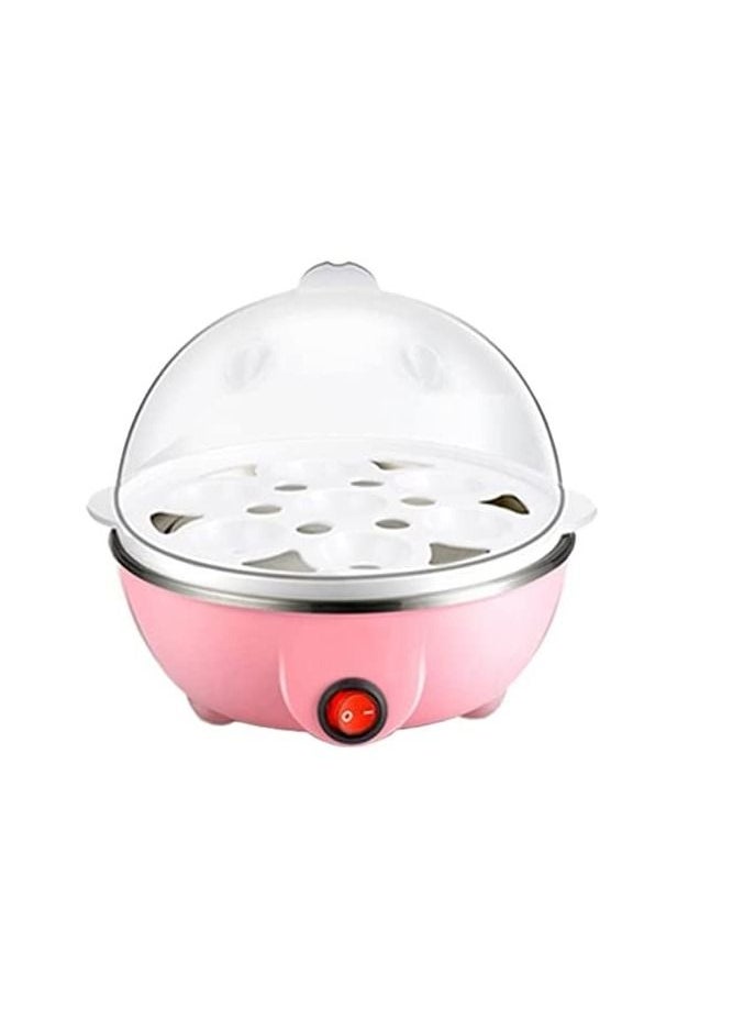 Generic Pink Stainless Steel Electric Egg Boiler Easy Cooking Solution  - Image 1