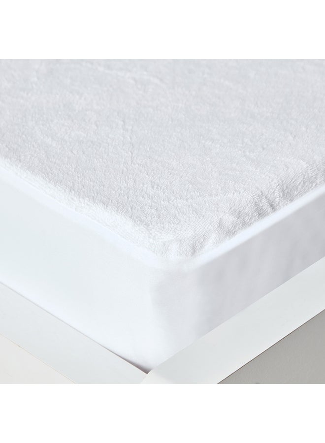 Home Box Terry Waterproof Single Mattress Protector 200 x 33 x 90 cm  - Image 5