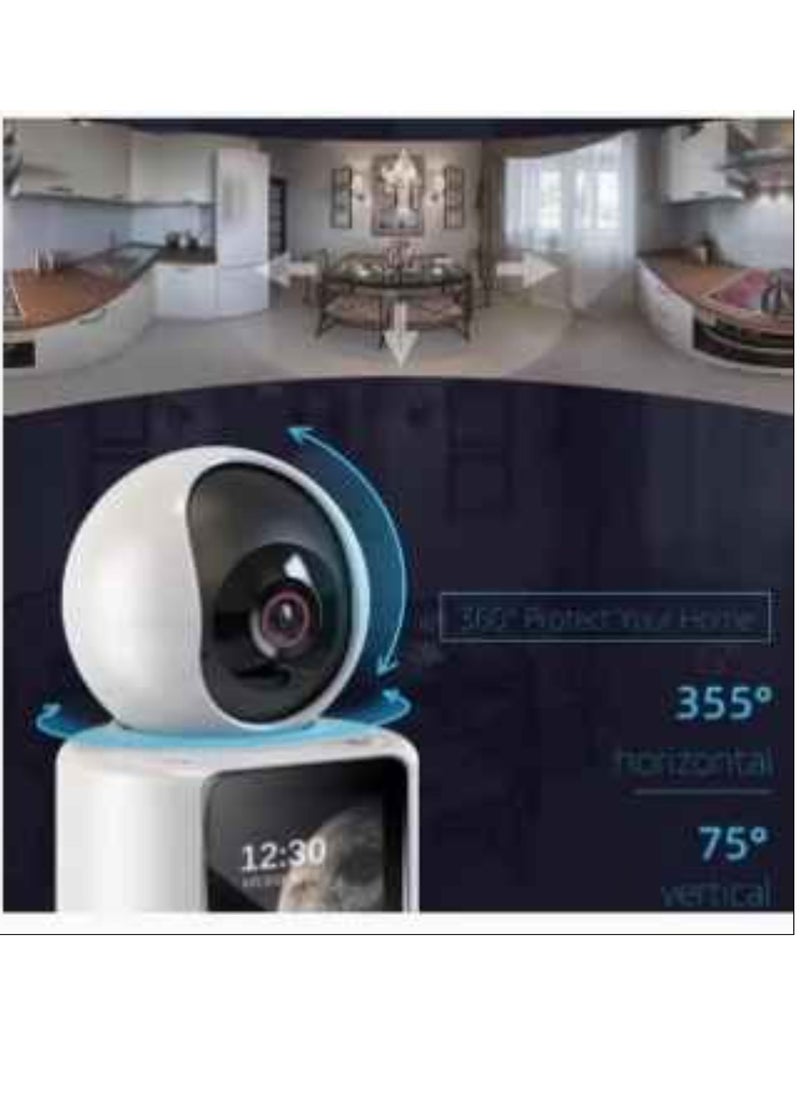ELTRAZONE Full HD WIFI Video Calling PT Camera With One-Click Call Anthropomorphic Detection And Infrared Night Vision By Mobile APP - Image 2