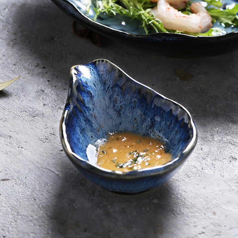 2pcs Nordic Style Snack Plates Seasoning Plate Seasoning Dish Ceramic Seasoning Plate - Image 4