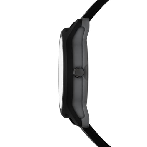 Skechers Men's Ostrom Three Hand Black Silicone Watch - Image 2