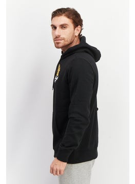 Fanatics Men Sportswear Fit Hooded Long Sleeve Sweatshirt, Black  - Image 2