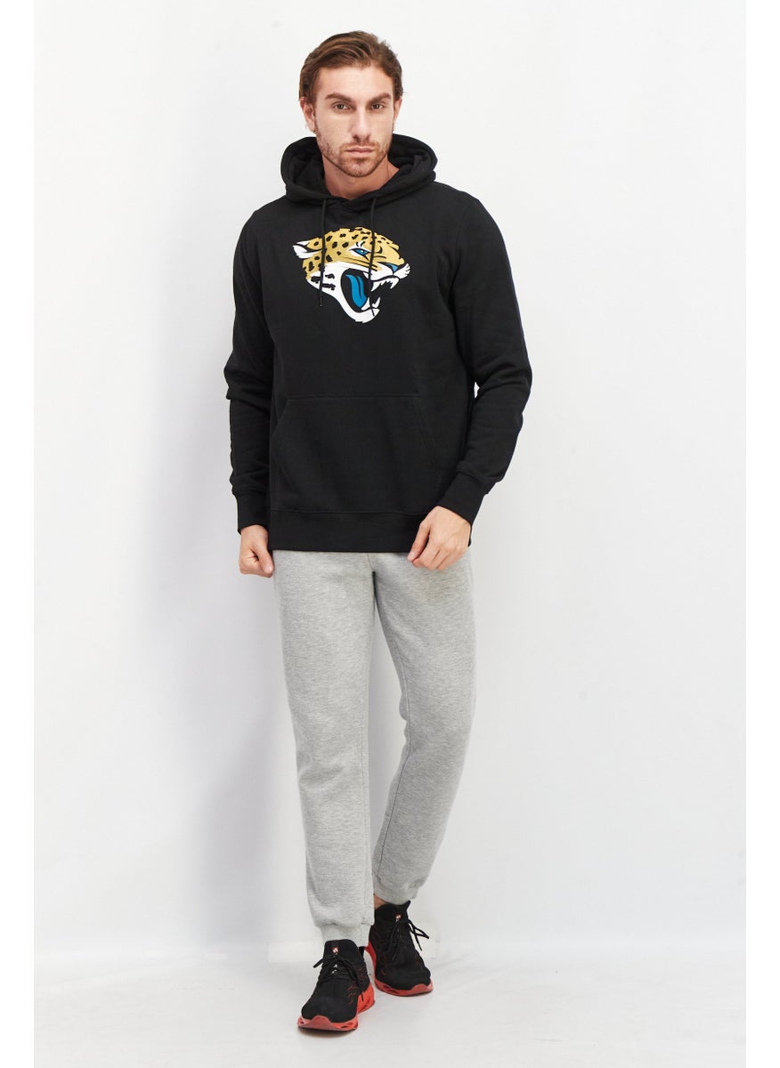 Fanatics - Men Sportswear Fit Hooded Long Sleeve Sweatshirt, Black - Image 1