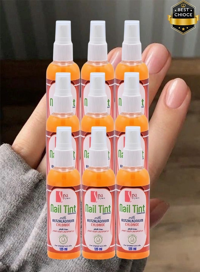 سبا سيستم 9 قطع صبغة أظافر بكلوريد البنزالكونيوم 125 مل - Image 1