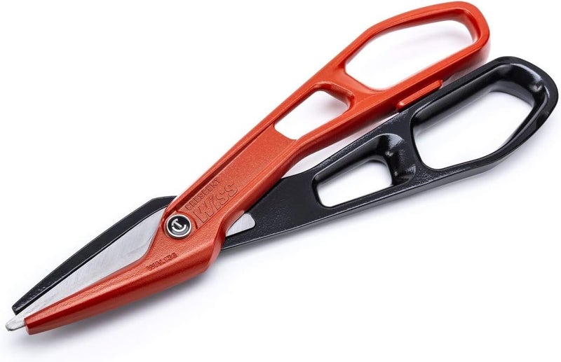 Wiss Crescent Wiss Lightweight Aluminum Tinner Snips - Durable Metal Cutter Tool with Torque Control & Adjustable Pivot Bolt - WAL13S - 12" - Image 5