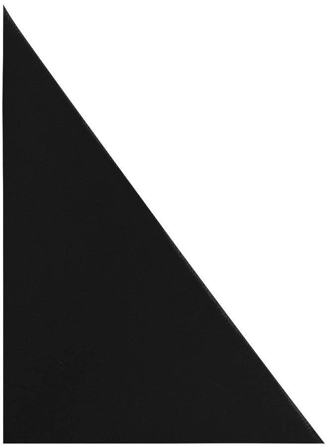 King & Priory Luxury Black Velvet Pocket Square, Handkerchief - Image 2