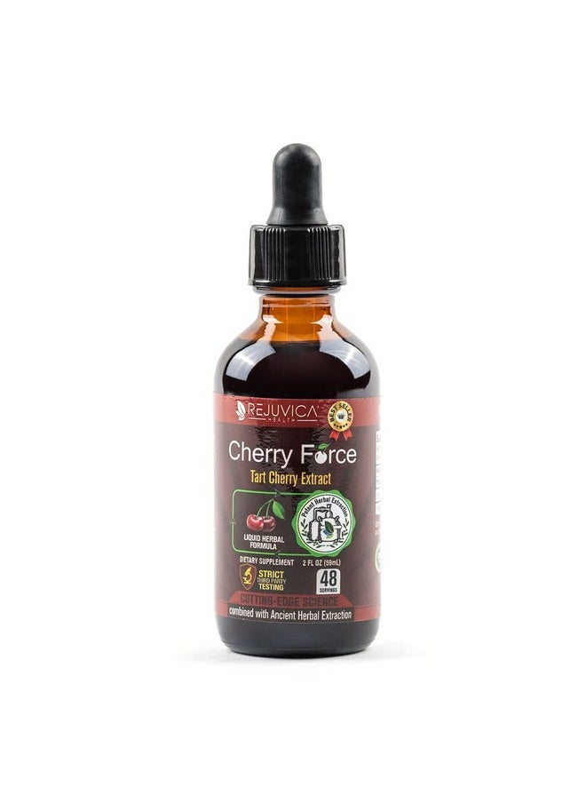 Rejuvica Health - Cherry Force Advanced Tart Cherry Extract Real Tart Cherries Rich In Phytonutrients Liquid Extract For Better Absorption - Image 1