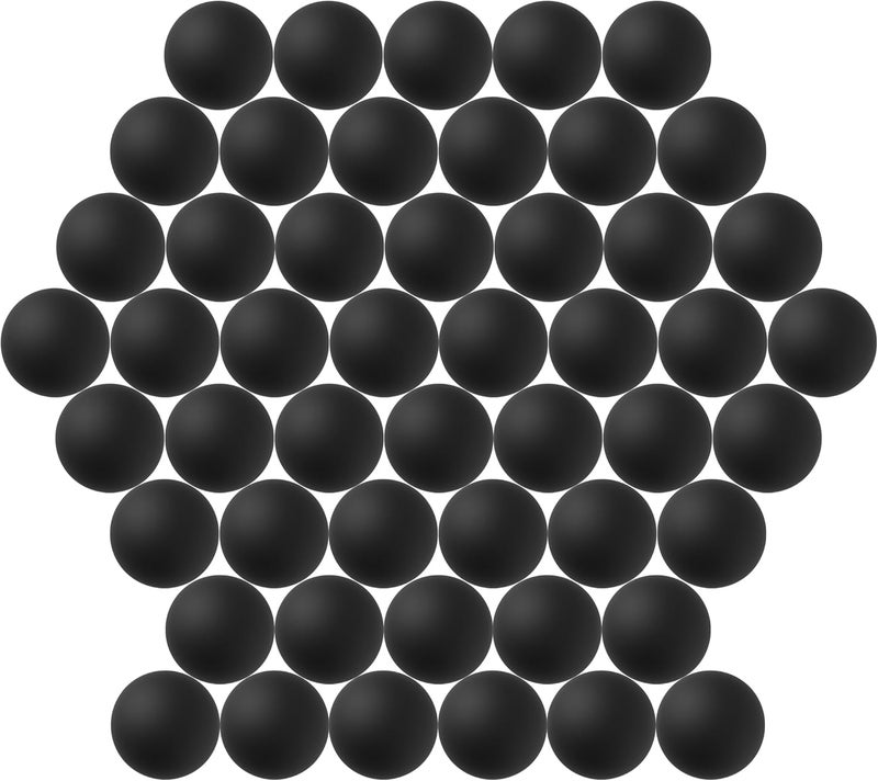 Jedulin 40MM Ping Pong Balls, 50 or 80 Pack Assorted Colored Plastic Balls for Beer Pong, Arts and Craft - Image 1