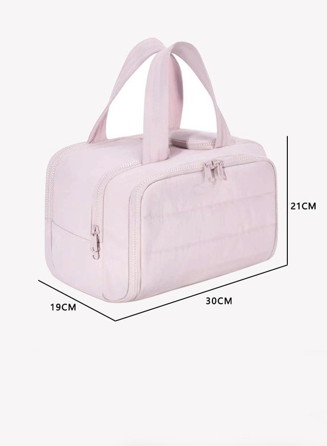 Multi-functional Toiletry Bag Portable Lightweight Padded Travel Storage Oversized Cosmetic Bag Classified Multi-layer Bag - Image 5