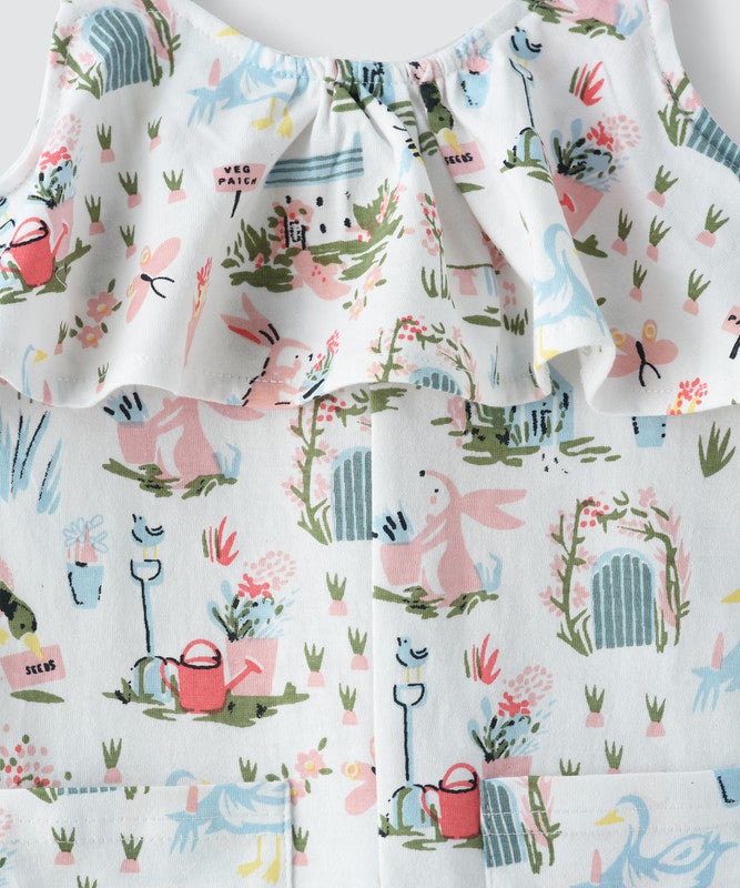 JELLIENE BABY GIRL AOP ROMPER - Image 3