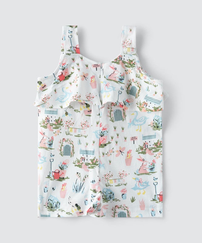 JELLIENE BABY GIRL AOP ROMPER - Image 2