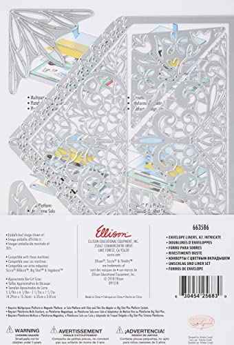 Sizzix Thinlits Die Set , Envelope Liners, A7, 7 Pack, One Size, Multicolor 7 Piece - Image 2