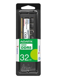 أداتا أداتا 32 جيجابايت DDR5 رام 5600 ميجا هرتز | AD5U560032G-S | للكمبيوتر المكتبي  - Image 1