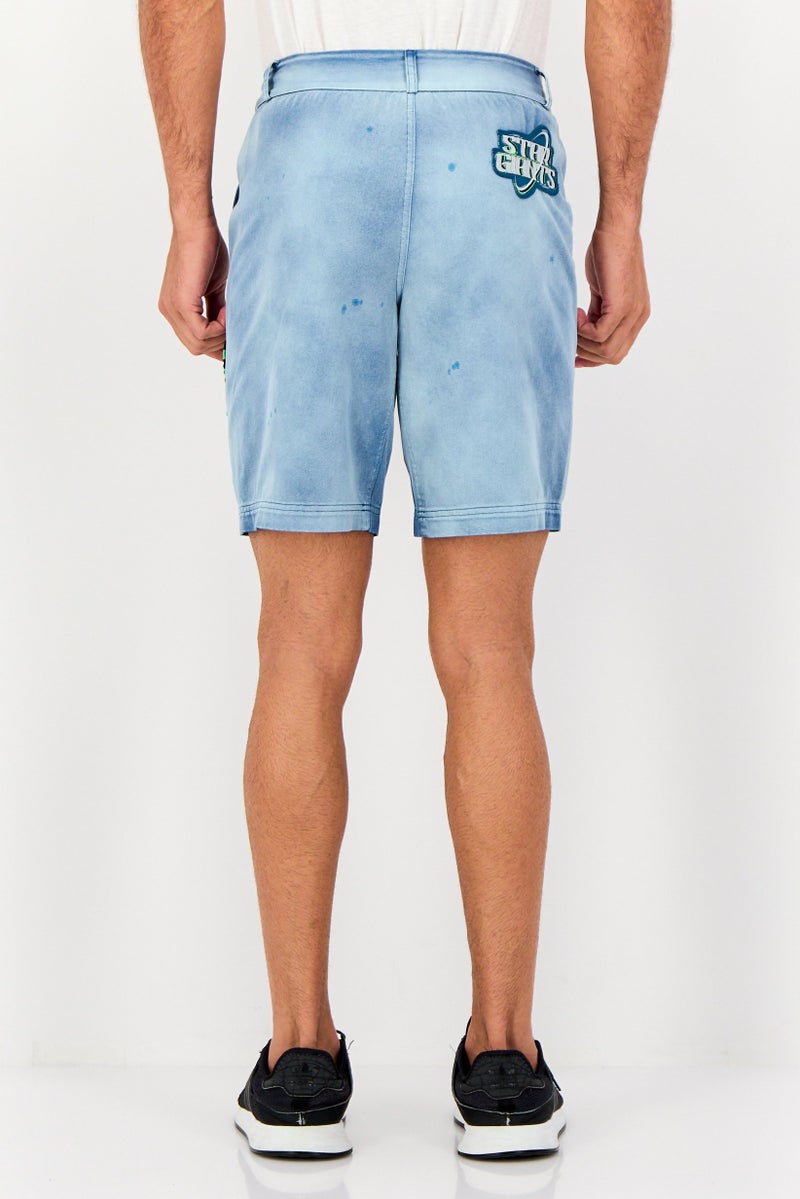 Puma x AMG Petronas Men Sportswear Fit Outdoor Shorts, Sage Blue - Image 4