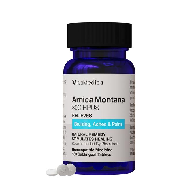 VitaMedica Arnica Montana 30C Rapid Dissolve Tablets for Natural Pain Bruising and Swelling Support Homeopathic Medicine for Injury and Surgery Recovery 150 Ct 50 Servings - Image 5
