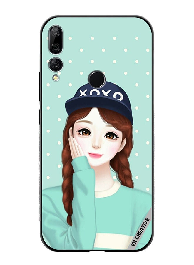 VR CREATIVE Protective Case Cover For Huawei Y9 Prime 2019 Xoxo Girl Design Multicolour - Image 1