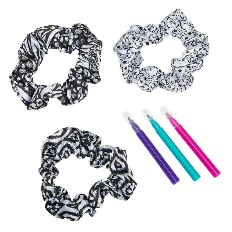 Cra-Z-Art Shimmer N Sparkle Color Your Own Hair Wraps - Image 3
