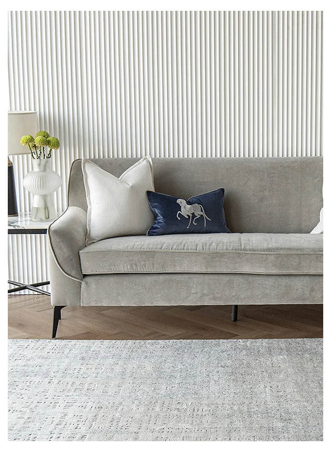 KNOT HOME Cushion Set (With Filler) Brent Bundle Pillow Knot Home Cover Case with Fillers for Modern Sofa Contemporary Living Room Bedroom and Office Soft Filling Washable