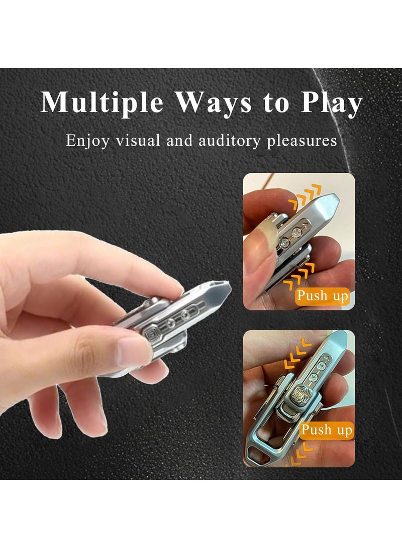 عام "شريحة مضغطة (فيدجيت سلايدر)، لعبة معدنية للأصابع، مناسبة للكبار والمراهقين. ألعاب الفيدجيت تخفف التوتر والقلق، وتوفر راحة للأطفال والكبار المصابين باضطراب فرط الحركة ونقص الانتباه (ADHD)، والاكتئاب، والوسواس القهري (OCD)، وطيف التوحد." - Image 3