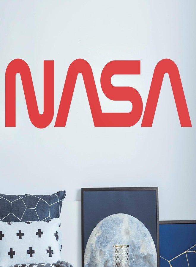 EGD NASA Logo Wall Decor - Boys Room Decal - Perfect Space Gifts (20" x 5") - Image 1
