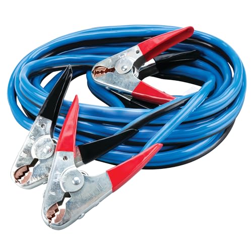 Performance Tool W1667 20' 4-Gauge 500 AMP 100% Copper All Weather Jumper Cables - Image 1