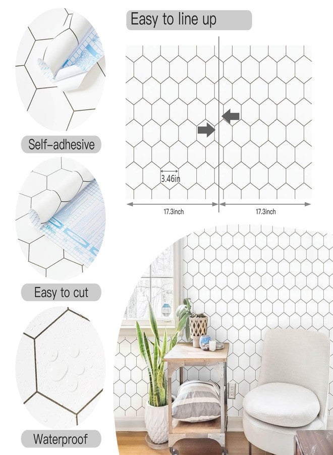 Fiula Wallpaper 78.7"×17.7" White - Image 2