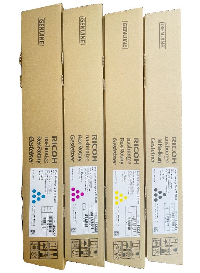 Ricoh Genuine ,Nashuatec,Rex Rotary,Gestetner Cartridge Toner IMC6000 Toner Cartridge for Ricoh IMC4500 IMC5500 IM C6000 Toner Cartridge.Black[EDP CODE: 842283],Cyan[EDP CODE: 842284],Yellow[EDP CODE: 842285],Magenta[EDP CODE: 842286] - Image 2