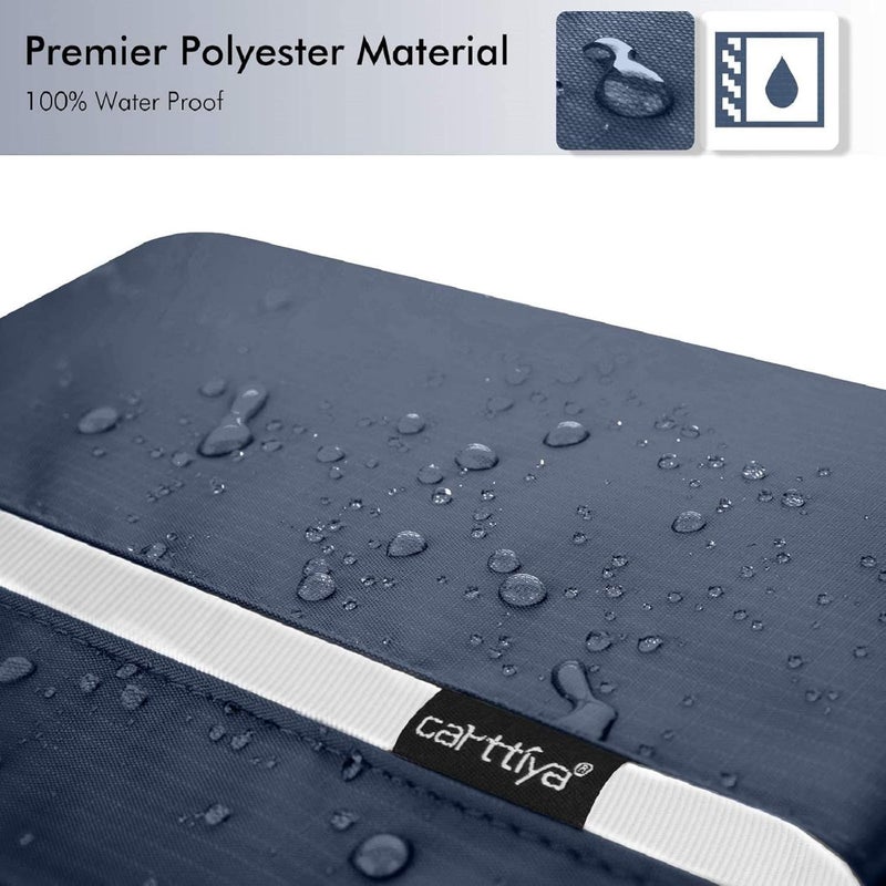 Carttiya Large Toiletry Bag for Men and Women, Travel Cosmetic Bag, Waterproof Travel Toiletry Bag - Image 3