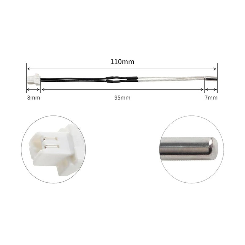 MK4 3D Printer 24V 40W Cartridge Heater Heating Tube Rod Extruder Kit Mix Color - Image 3