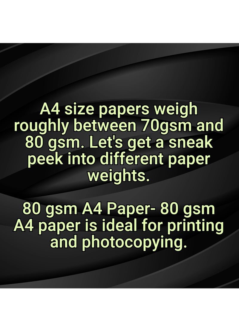 ROCO A4 Premium paper Copy, 80 Gsm, 500 Sheets  - Image 3