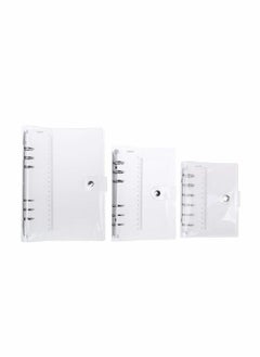 SYOSI Notebook Binder A6 PVC Notepad Sheet Shell Cover File Folder 6 Holes Binder DIY  - Image 5