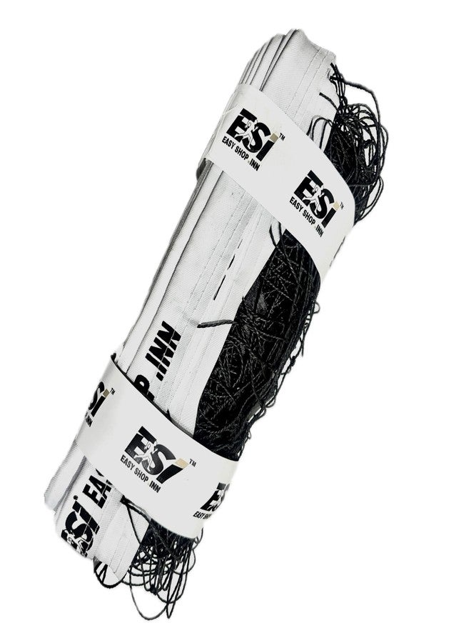 ESI EASY SHOP.INN Volleyball Net for Indoor and Outdoor Sports, Professional Sports Equipment/Medium Tape 4 Side (Standard Quality) - Image 1