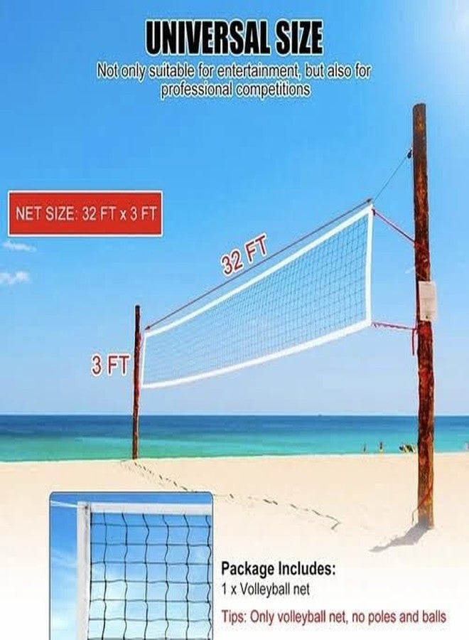ESI EASY SHOP.INN Volleyball Net for Indoor and Outdoor Sports, Professional Sports Equipment/Medium Tape 4 Side (Standard Quality) - Image 5